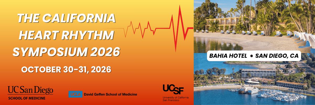The California Heart Rhythm Symposium Banner